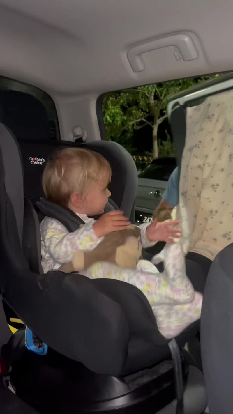 Video thumbnail for Little Girl Running to Dad at the Station over Two Years