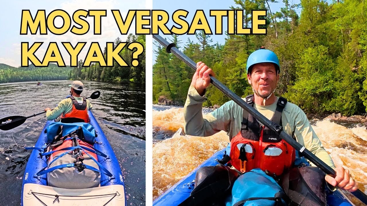 'Video thumbnail for Sea Eagle 420x Review – The Most Versatile Inflatable Kayak Ever?'