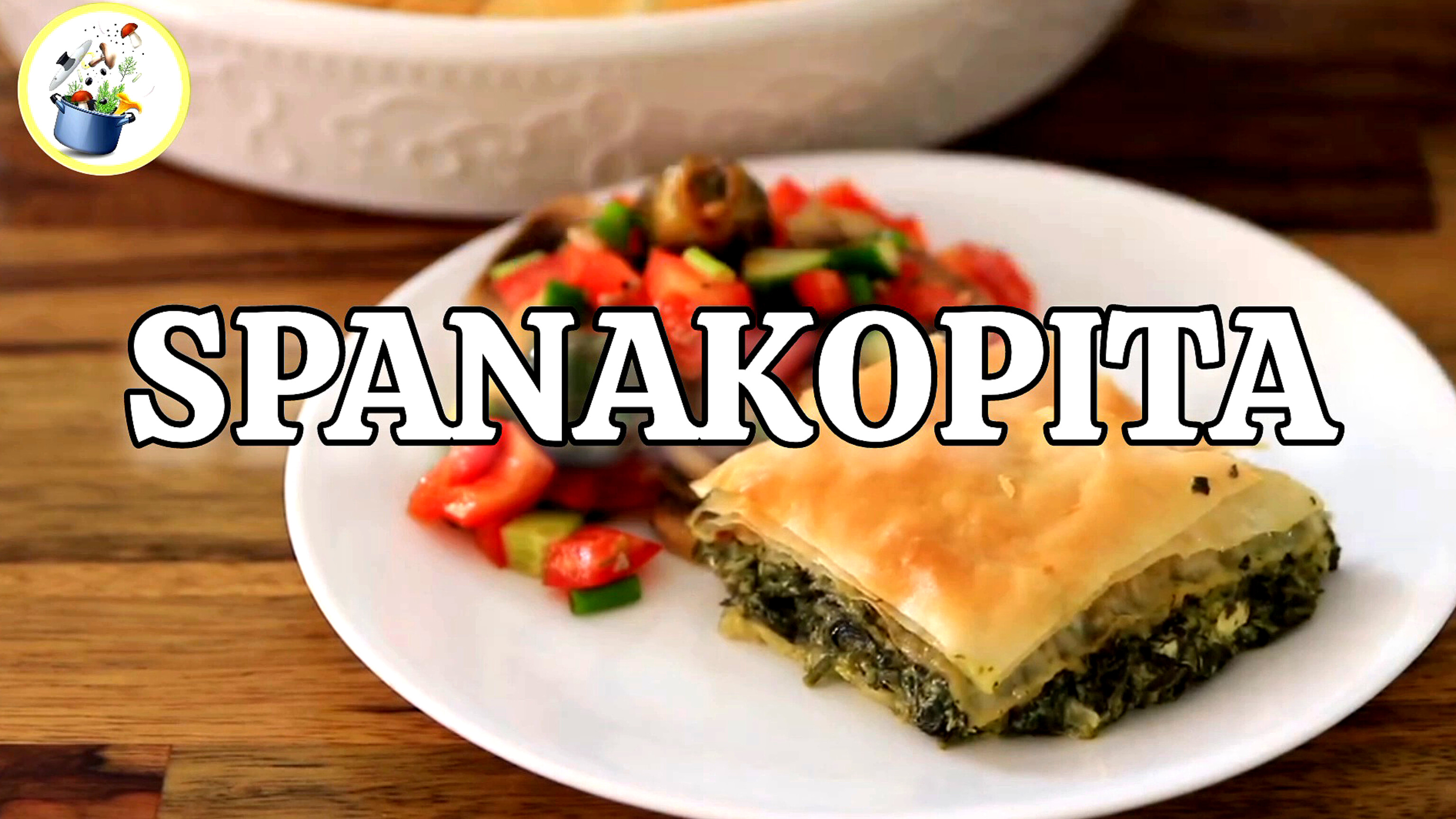 Video thumbnail for SPANAKOPITA a Greek Recipe In two minutes