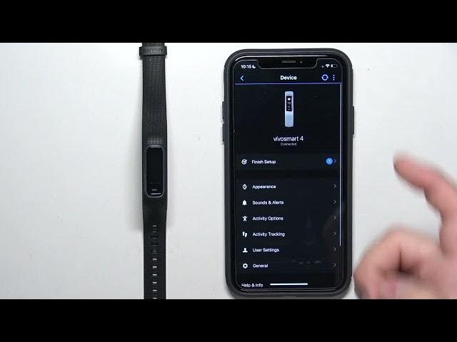 Video thumbnail for How to Unpair Garmin Vivosmart 4 From iPhone
