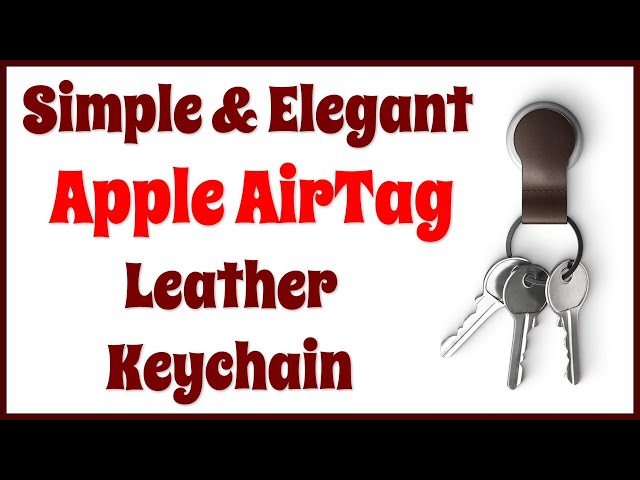 Video thumbnail for Nomad Leather Loop for Apple AirTags -- REVIEW