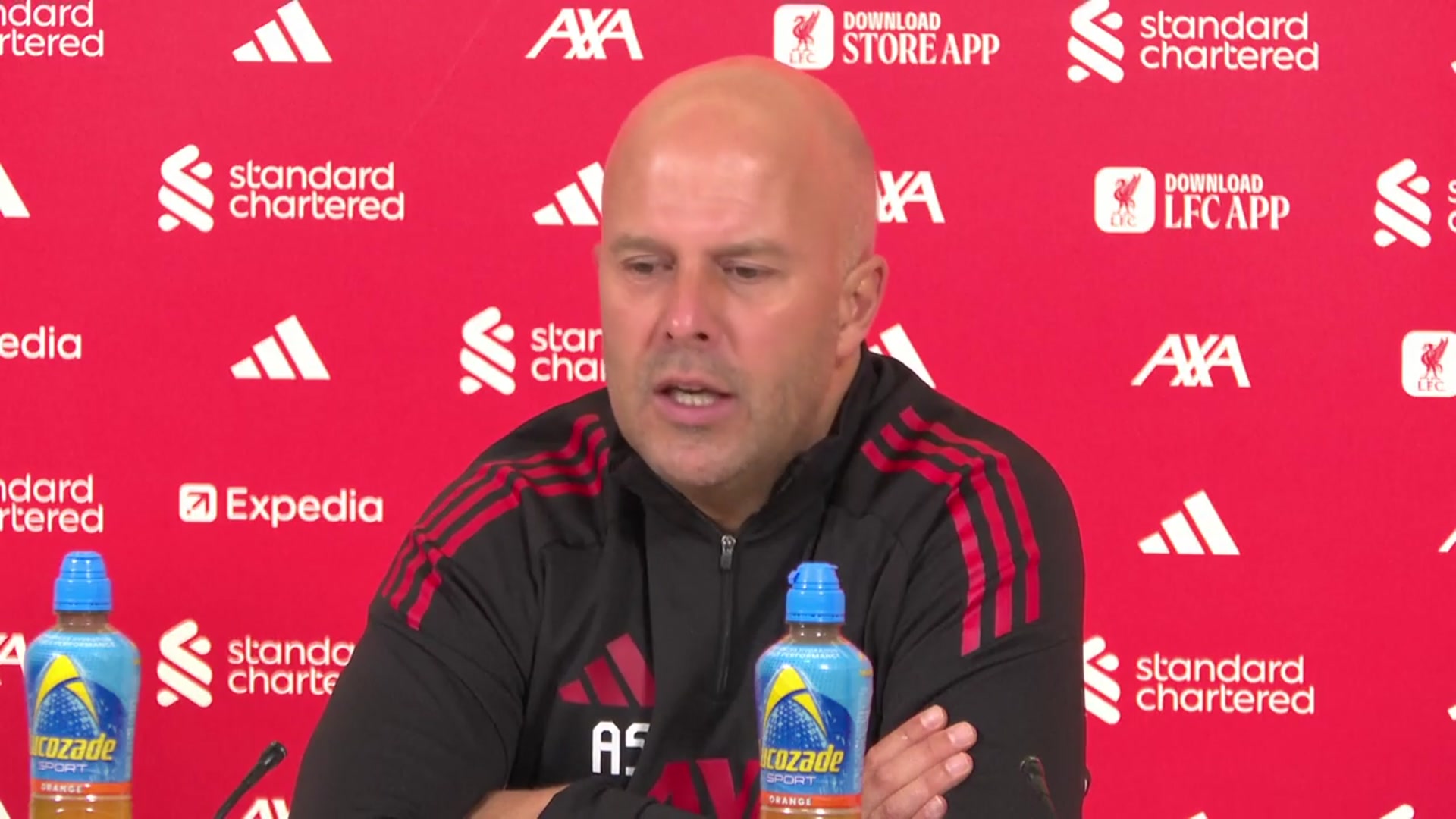 'Video thumbnail for 'He's adjusting to his team mates' - Isak still learning at Liverpool, says Slot'
