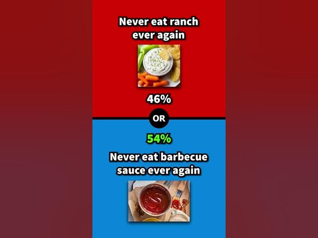 Video thumbnail for What would you rather #quiz #games #wouldyourather 16