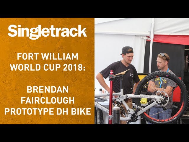 Video thumbnail for Brendog's Prototype Scott Downhill Bike