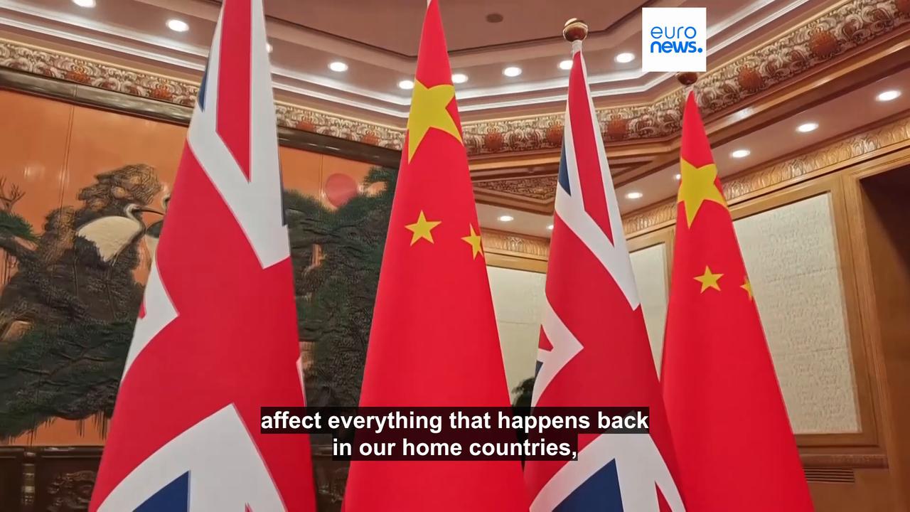 Video thumbnail for Keir Starmer meets Xi Jinping in Beijing to strengthen UK-China relations