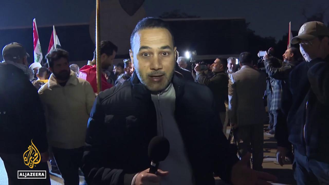 Video thumbnail for US-Iraq tensions: US president Donald Trump warns 'no more support'