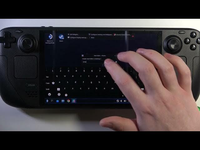 Video thumbnail for Creating Folders on Steam Deck OLED