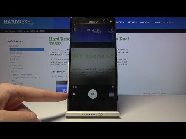 Video thumbnail for Add / Deactivate Camera Location Tags Option – SONY Xperia C5 Camera Settings
