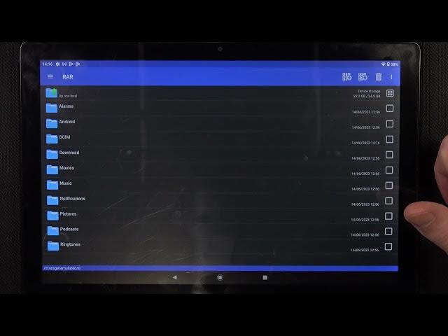 Video thumbnail for How To Pack Files on ALCATEL 1T 10 SMART?