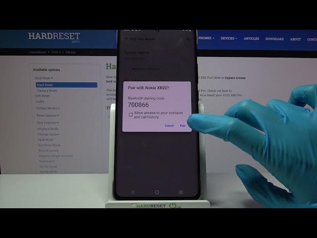 Video thumbnail for How to Connect VIVO X60 via Bluetooth – Connect Devices