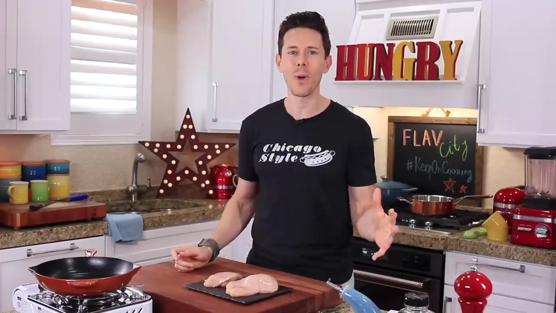 Video thumbnail for 3 Ways To Cook The Juiciest Chicken Breast Ever   Bobby s Kitchen  Basics(720P HD)