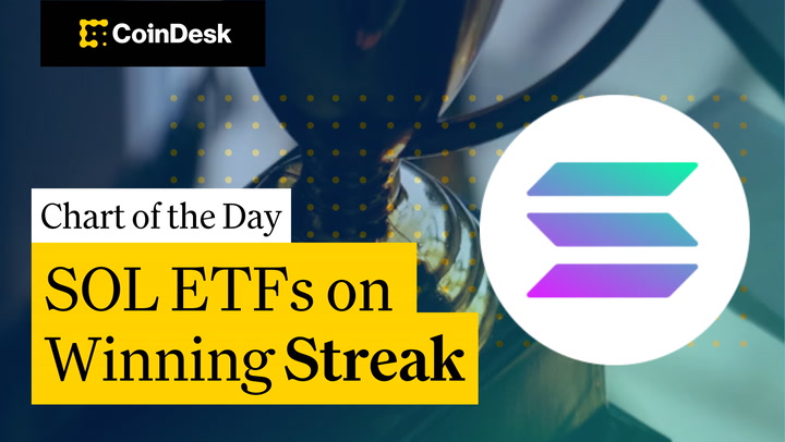 Video thumbnail for Solana ETFs Boast Inflow Streak
