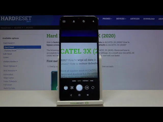 Video thumbnail for How to Reset & Restore Camera Settings in ALCATEL 3X 2020?