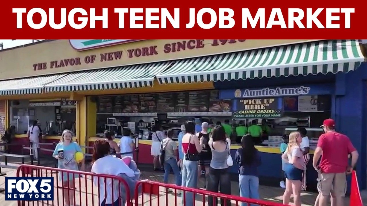 Video thumbnail for Tough summer job outlook for teens, young adults