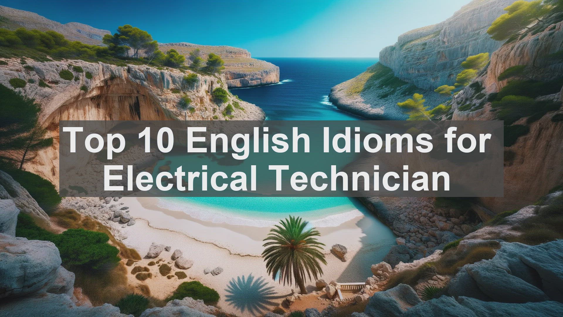 'Video thumbnail for Top 10 English Idioms for Electrical Technician'