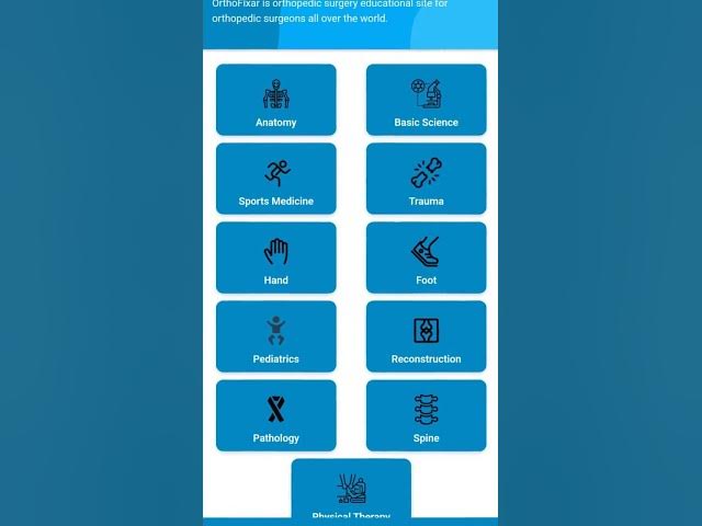 Video thumbnail for Orthofixar Orthopedic App