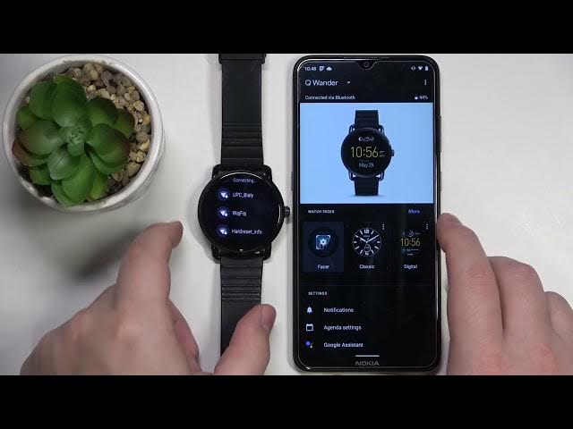 Video thumbnail for How to Connect FOSSIL Q Wander to Wi-Fi Network – Join Network Connection