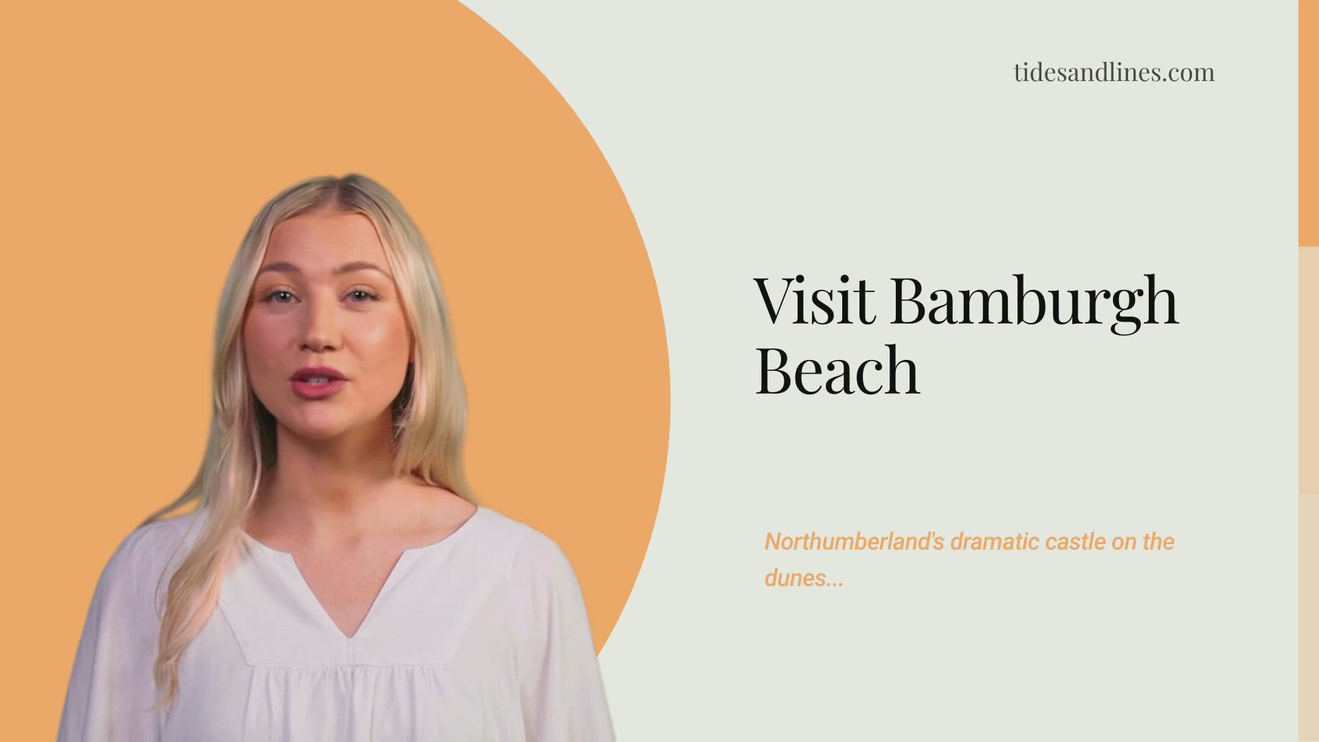 'Video thumbnail for Best Walks at Bamburgh Beach'
