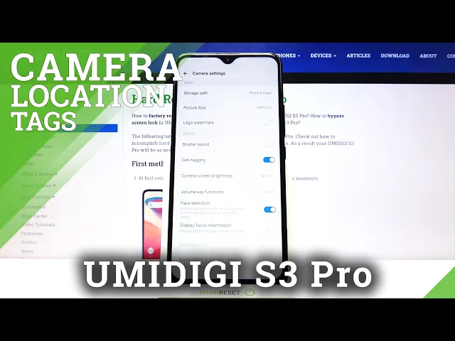 Video thumbnail for How to Manage Camera Location Tags in UMIDIGI S3 Pro – Find Location Camera Settings