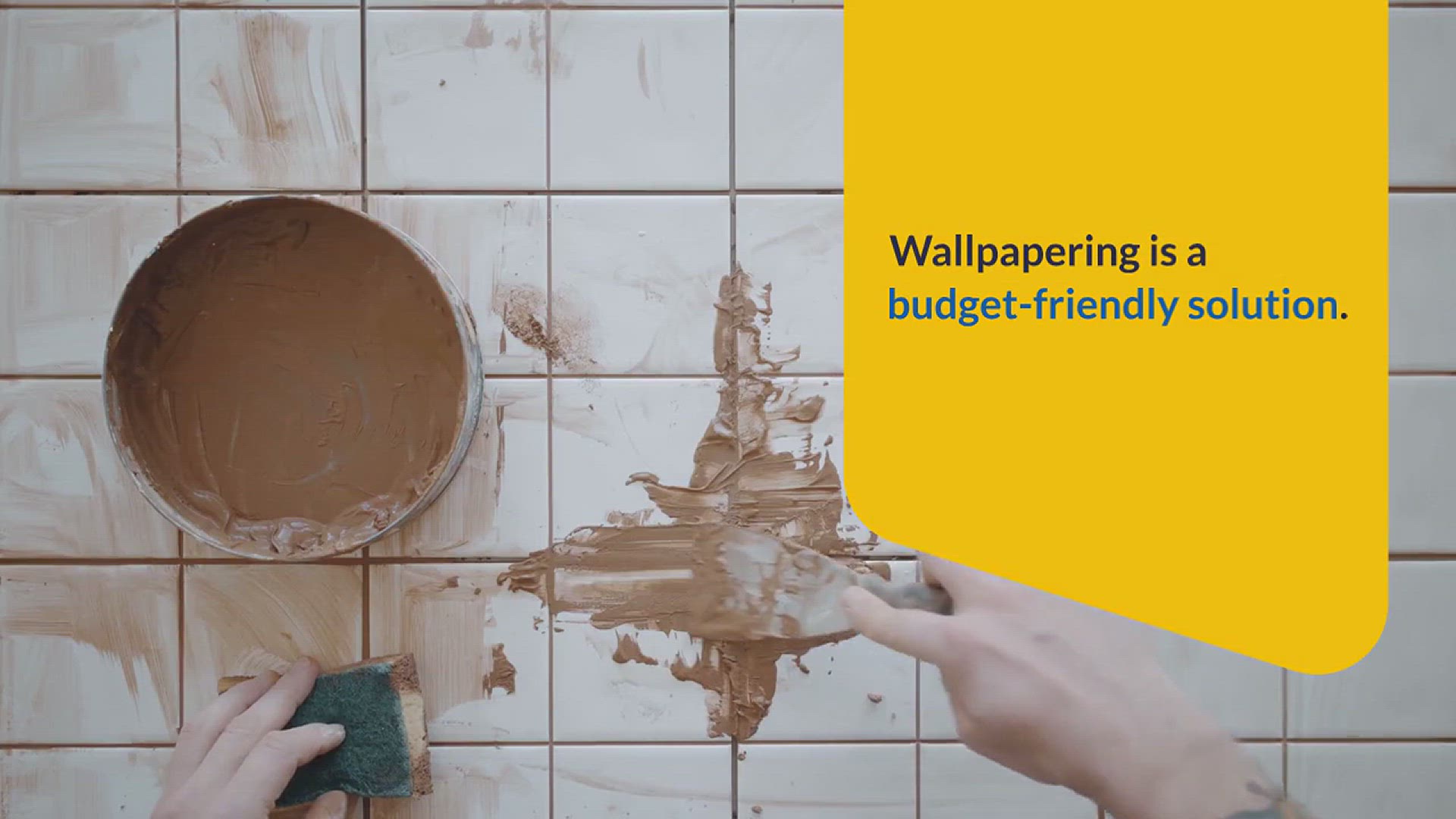 'Video thumbnail for How to Wallpaper Cabinets'
