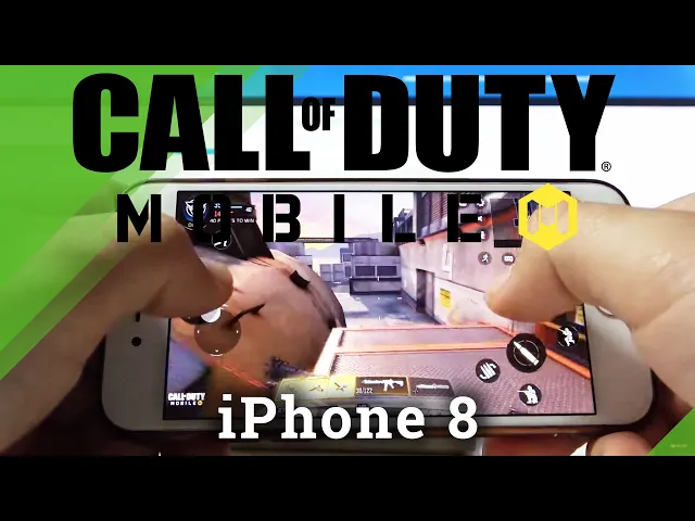 Video thumbnail for CALL OF DUTY on APPLE iPhone 8 – COD on iOS Smartphone