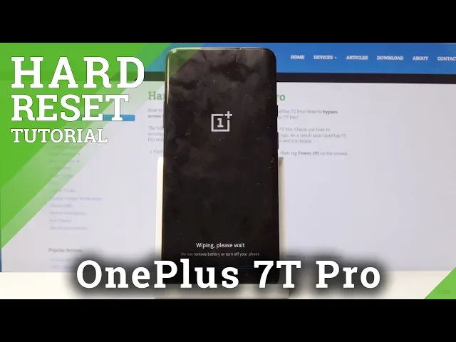 Video thumbnail for HARD RESET OnePlus 7T Pro - Wipe Data by Secret Code