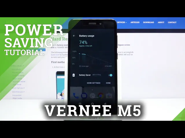 Video thumbnail for How to Enable Power Saving Mode in Vernee M5 - Save Battery Power