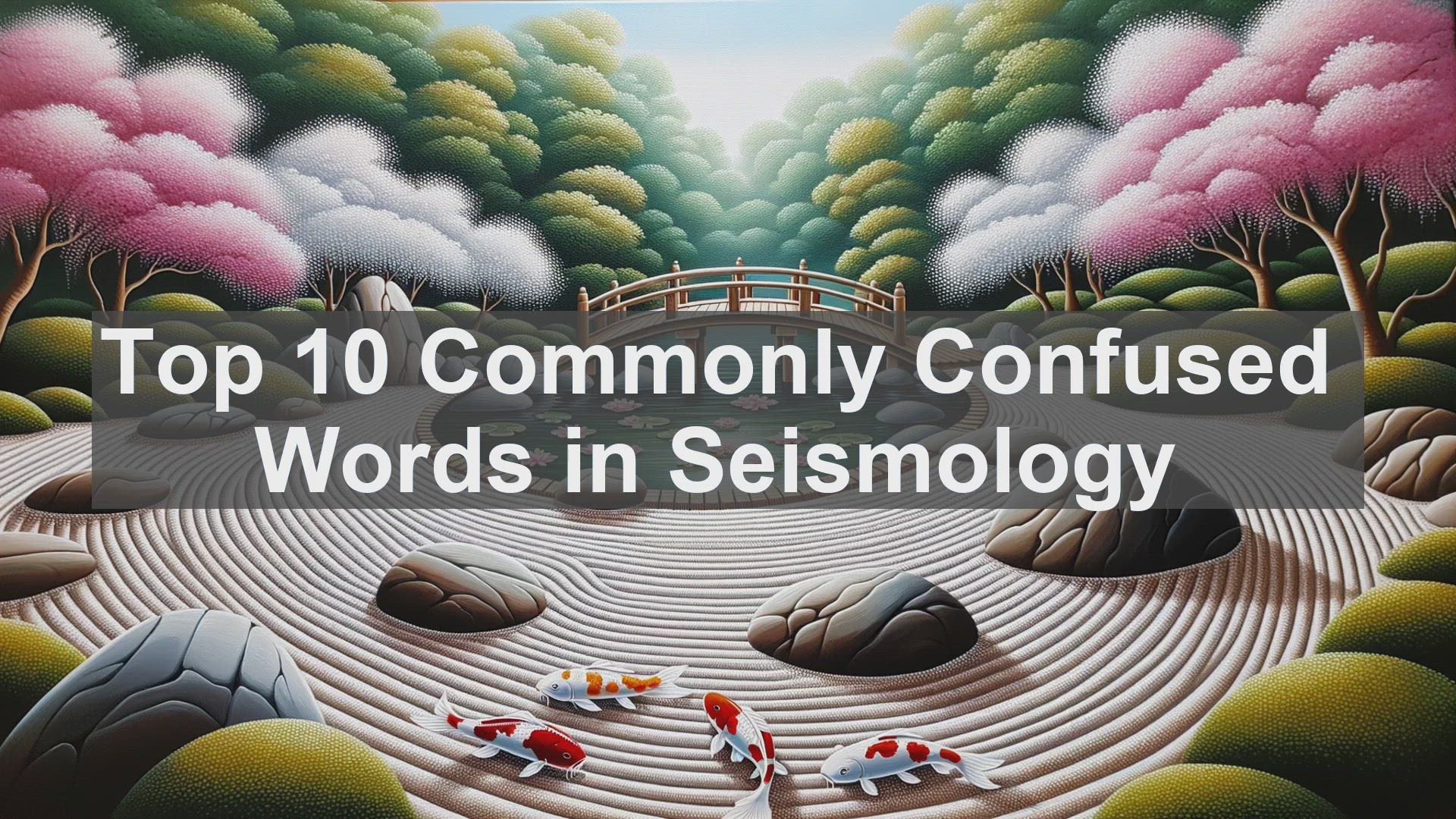 'Video thumbnail for Top 10 Commonly Confused Words in Seismology'