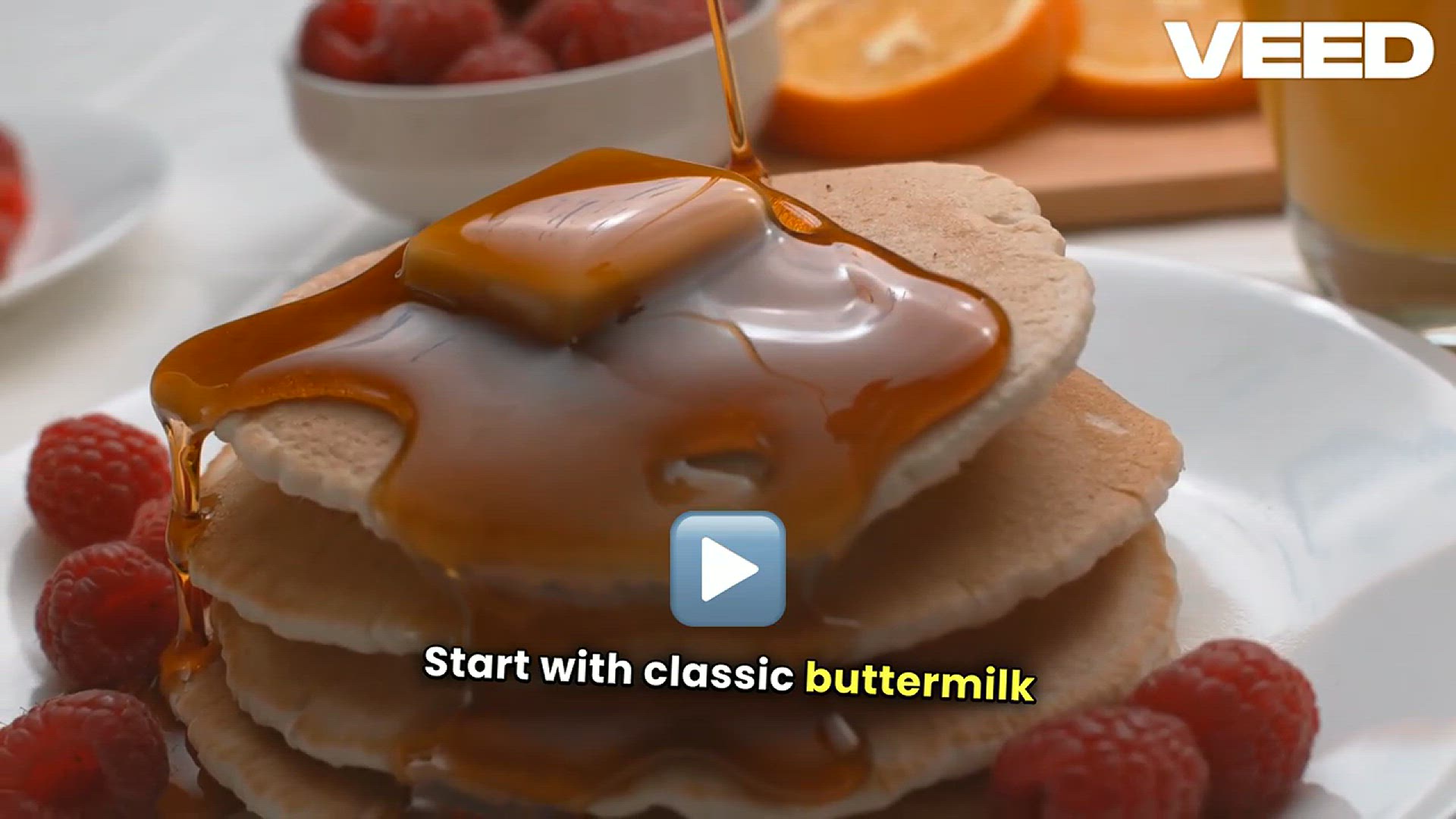 'Video thumbnail for Perfect Pancake Recipe'