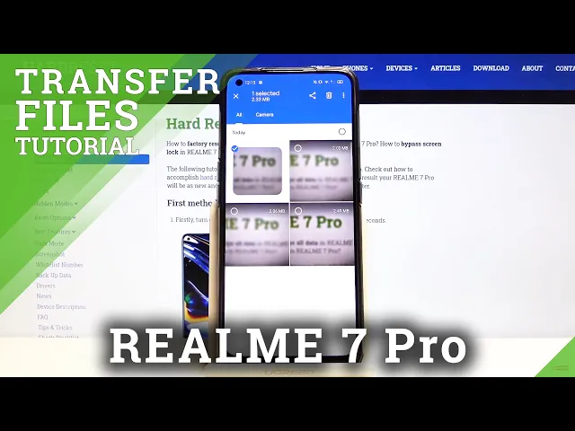 Video thumbnail for How to Transfer Files in REALME 7 Pro – Move Storage