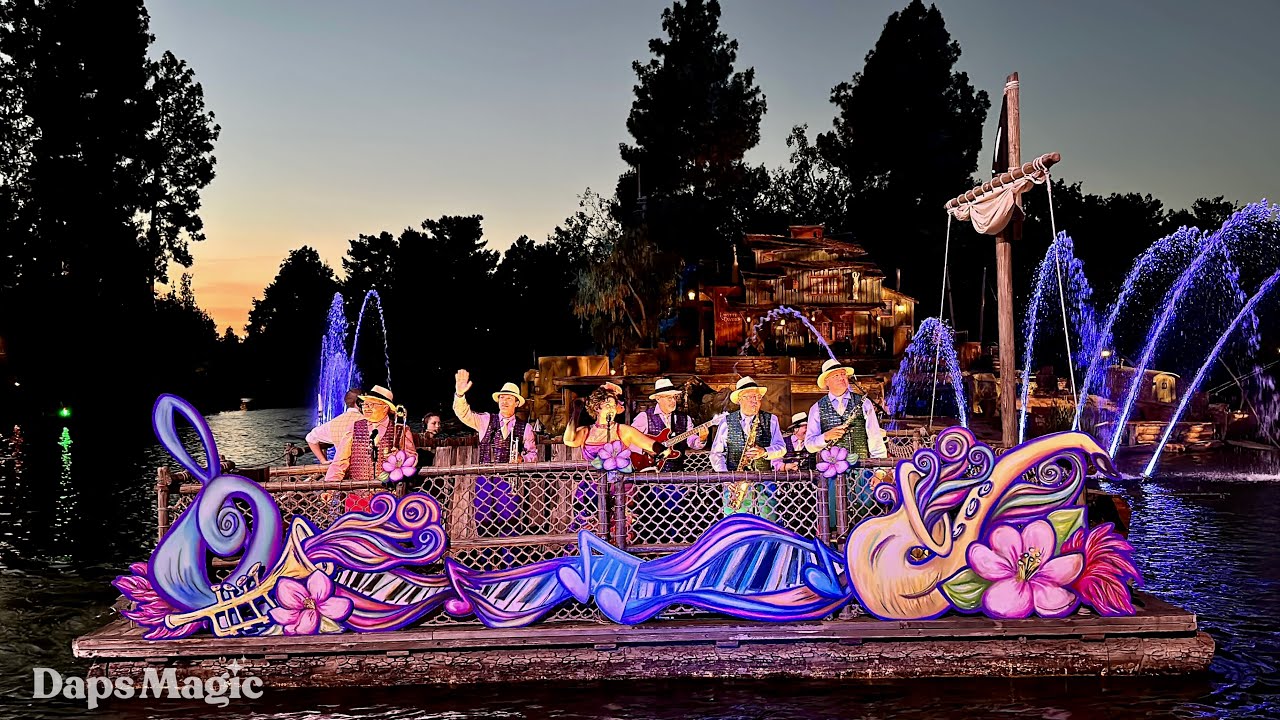 'Video thumbnail for Queenie and Jambalaya Jazz Band Rivers of America Disneyland - Second Set 4K'