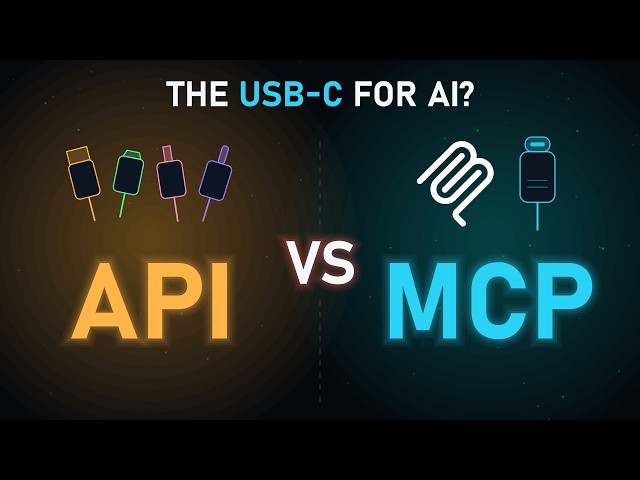 Video thumbnail for MCP vs API Explained: How AI Agents Use Your Apps