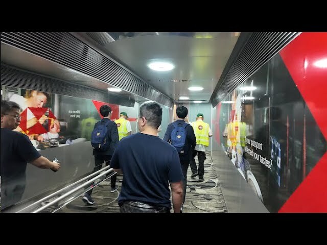 Video thumbnail for Singapore Airport Arrival Terminal 2 SIN 2025