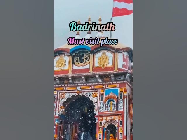 Video thumbnail for Badrinath Must Visit Places in Hindi #badrinath #shorts #viral