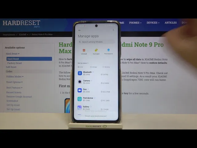 Video thumbnail for How to Restore App Preferences on XIAOMI Redmi Note 9 Pro Max – Default App Preferences