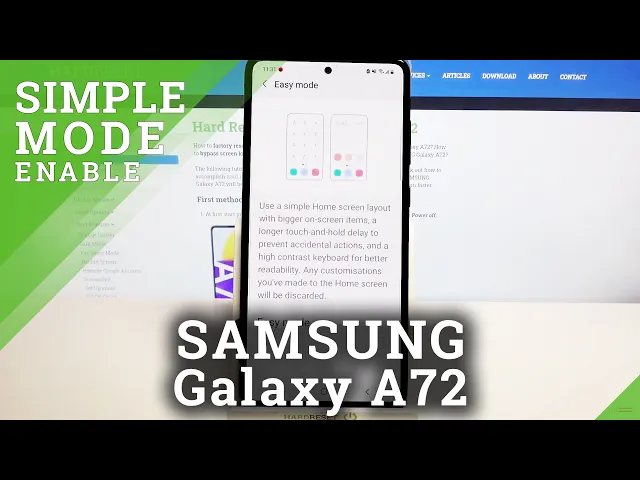 Video thumbnail for How to Use Easy Mode on SAMSUNG Galaxy A72 – Basic Mode