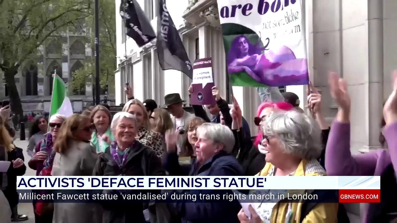 Video thumbnail for WATCH: Nichi Hodgson questions the 'logic' behind trans protesters defacing London statues
