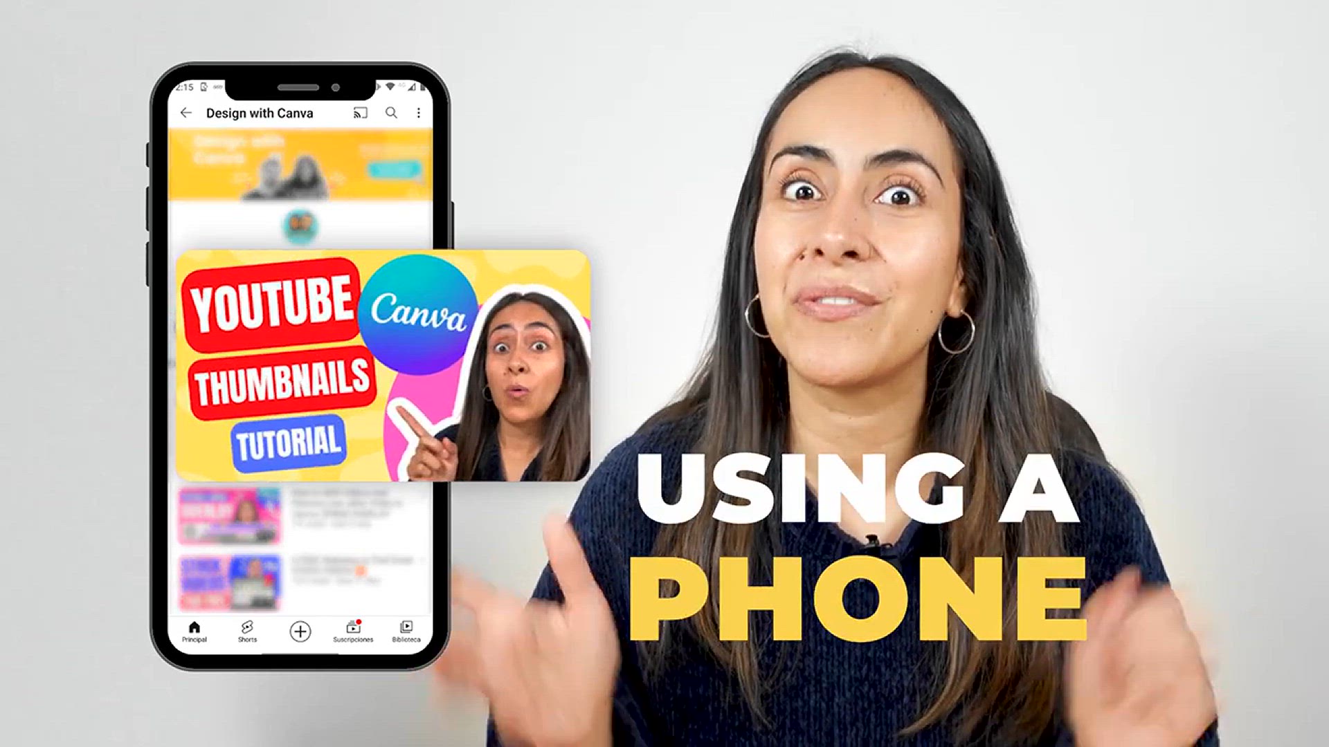 'Video thumbnail for How to Make Youtube Thumbnails on your PHONE (Easy & FREE)'
