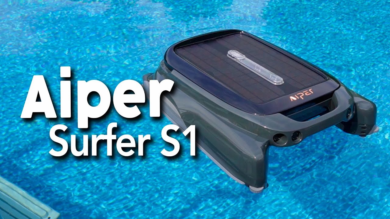 Video thumbnail for Testing Out The Aiper Surfer S1 Solar Robotic Pool Skimmer