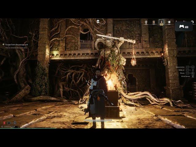 Video thumbnail for Where Winds Meet - Chapter 1 Out of The Woods: Escape From The Passage Exit (Dungeon) Gameplay