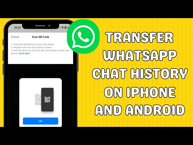 Video thumbnail for How to transfer WhatsApp chat history on iPhone and Android