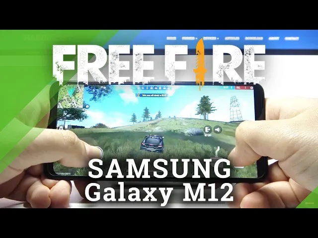 Video thumbnail for Garena Free Fire Game Test on Samsung Galaxy M12 - Gameplay on Battle Royale Mode