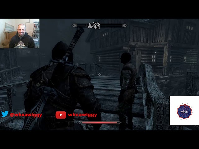 Video thumbnail for Finding Esbern, Karliah, and a glitch- Skyrim gameplay