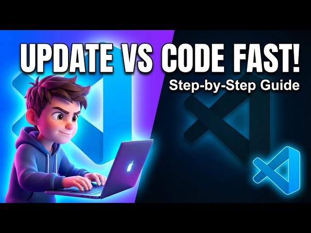 Video thumbnail for How to Update Visual Studio Code to Latest Version Step by Step Full Tutorial