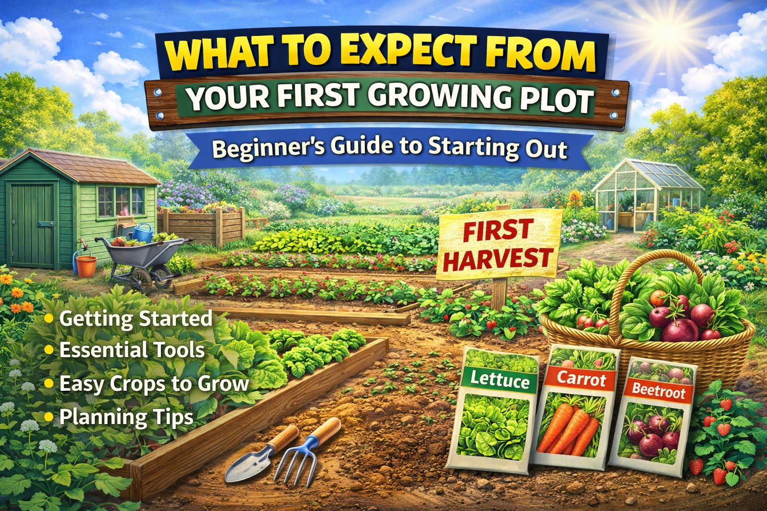 Video thumbnail for What to Expect from Your First Growing Plot | Beginner’s Guide to Starting Out