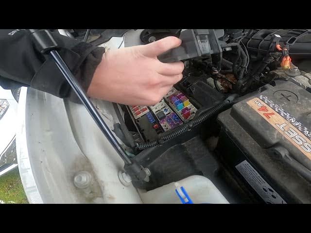 Video thumbnail for Where is Fuse Box Under the Hood in the Ford F150 XIII Gen ( 2014 - now ) - Find Fuse Box