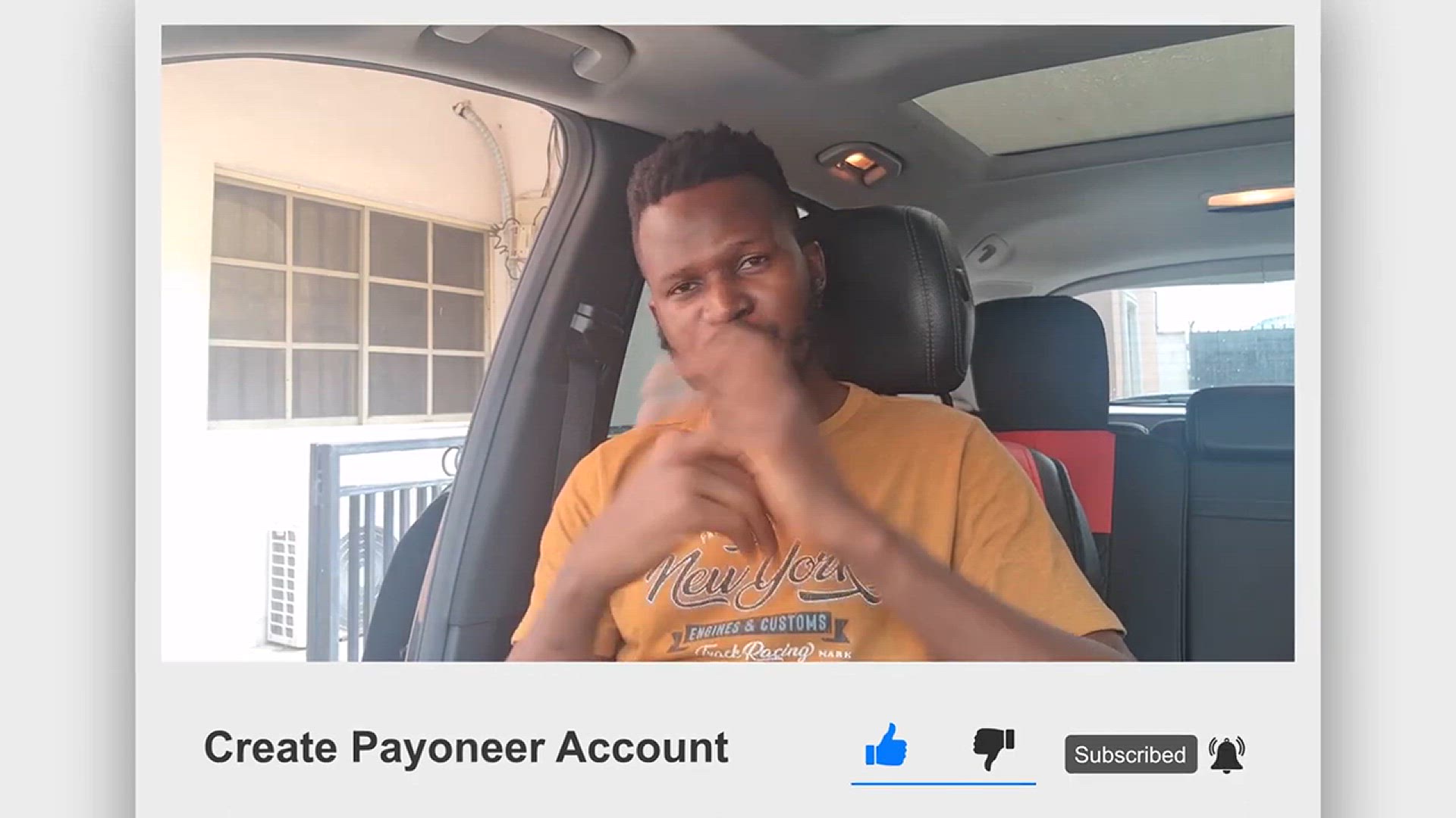 'Video thumbnail for How To Create Payoneer Account (The Complete Step by Step Guide)'