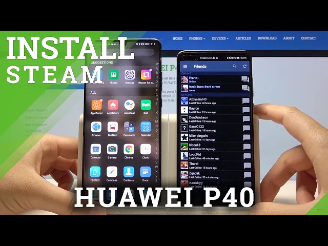 Video thumbnail for How to Get Steam in Huawei P40 - Move Android Data