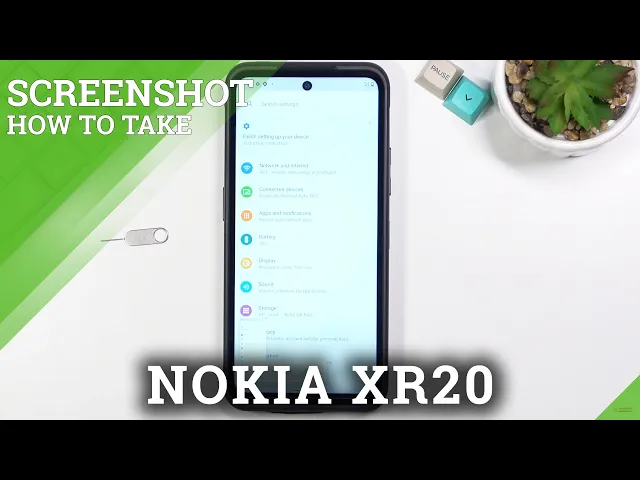 Video thumbnail for How to Take Screenshot on NOKIA XR20 - Capture Screen
