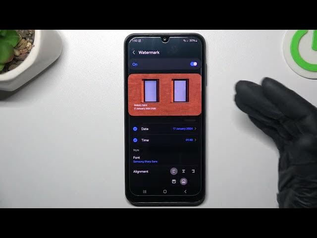 Video thumbnail for How to Customize the Camera Watermark on SAMSUNG Galaxy A25